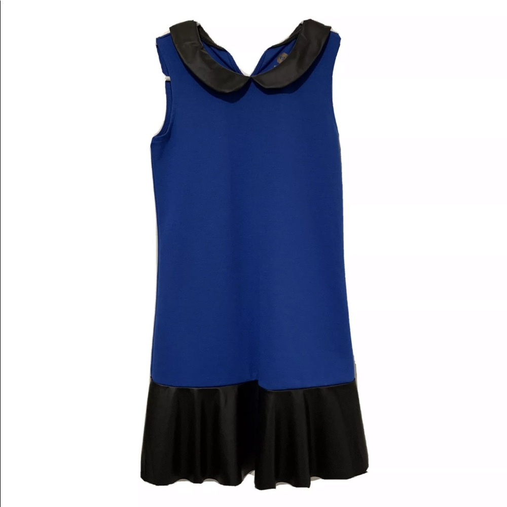 Girls Royal Blue Dress Size L (10/12)